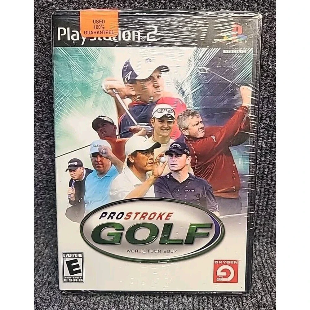 New PS2 Pro Stroke Golf: World Tour 2007 Sony PlayStation 2 Game ProStroke